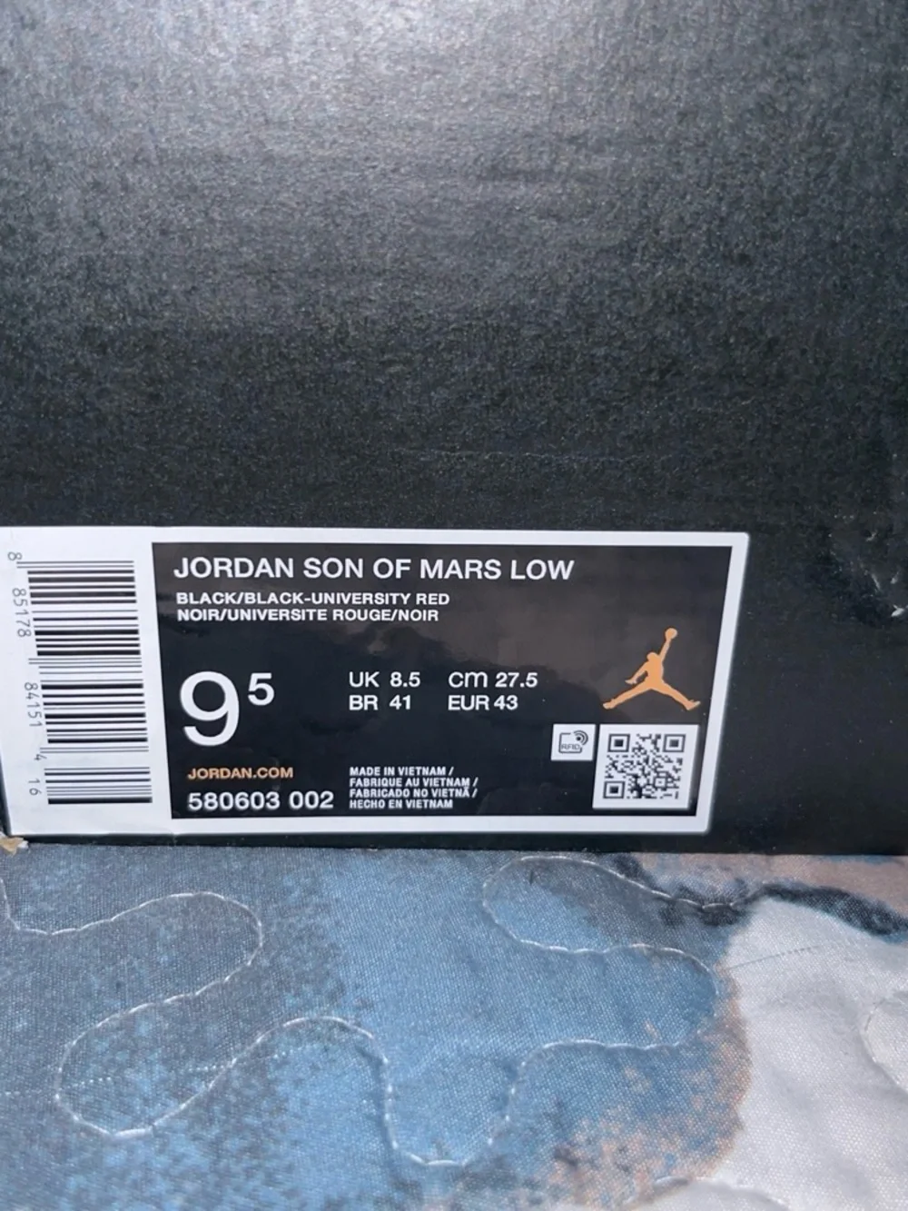 Jordan Son of Mars black low